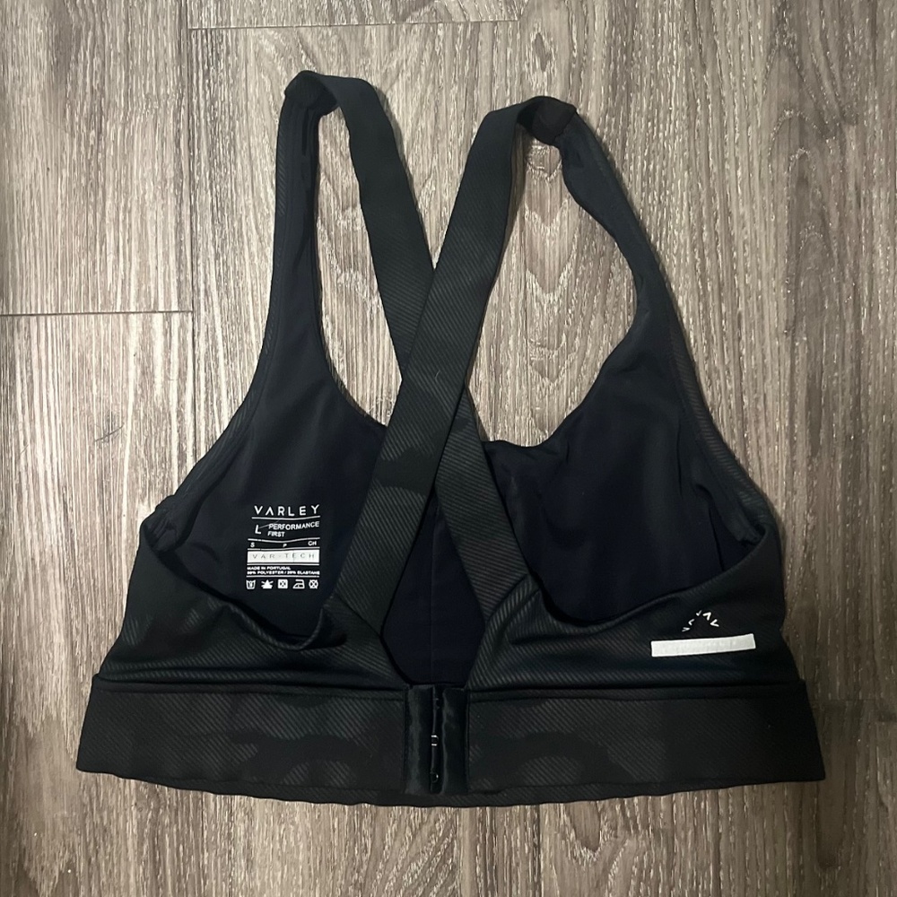 Varley black mesh sports bra - Picture 3 of 4